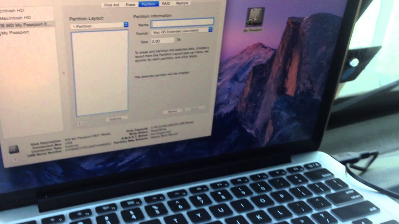 how to reformat wd my passport for mac